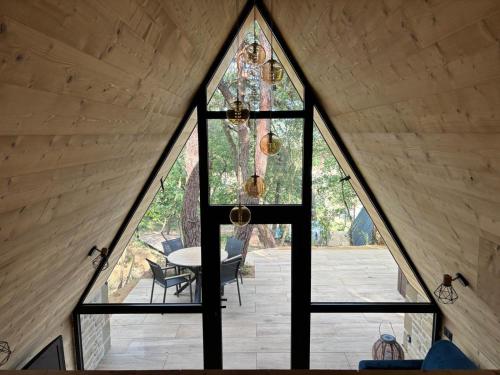Chalet CanopeA 28 m2 au Domaine CollineA in Bathernay