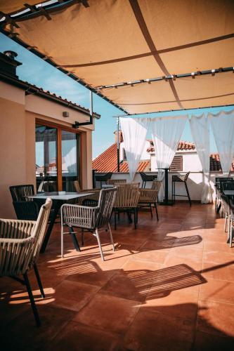 Erkély/terasz, Second Life in Piran - Hotel Zala Piran with private parking and shuttle service in Piran