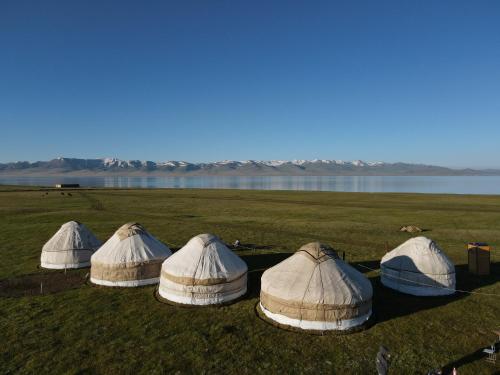 Son-Kul lake yurt camp Mirbek in Kochkorka