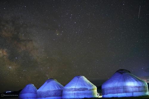 Son-Kul lake yurt camp Mirbek in Kochkorka