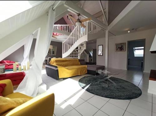 Superbe loft 90m² proche parc expo Nantes (6p) 4