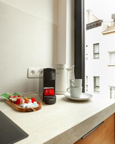 1 BR Stylish flat with balcony, Antverpy (fotografie 8)