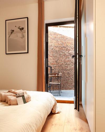 1 BR Stylish flat with balcony, Antverpy (fotografie 10)