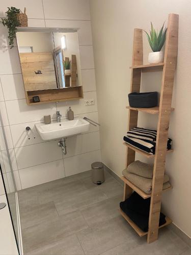 Fürdőszoba, Ferienwohnung Apartment Herrnwahlthann in Hausen (Kelheim)