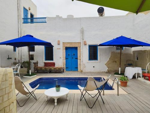 陽台/露台, Dar Michèle Djerba (Dar Michele Djerba) in 呼門蘇克