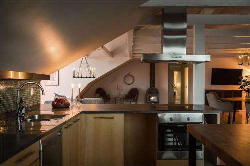 Beautiful flat with sea view & roof terrace in 錫姆里斯