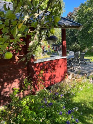 Husarstuga, house at riverside near many lakes at a golden place in Loaklev