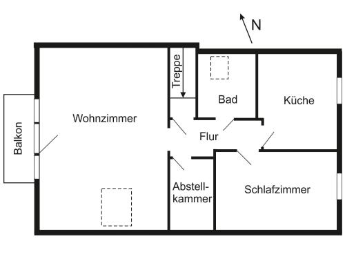 Floor plans, Ferienwohnung Am Schlosspark in Schlitz