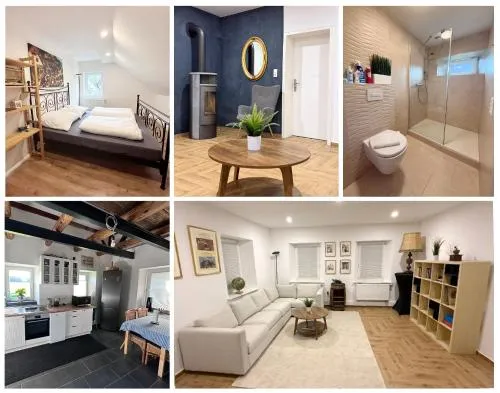 Modernes Bauernhaus - 3 Schlafzimmer, Kamin, Wohnzimmer, Küche, Bad in Neuenmarkt, Deutschland