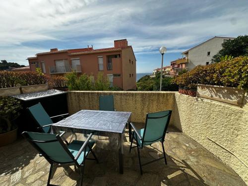 Appartement T3 6 pers, terrasse et parking à 30m de la plage - FR-1-309-520 - Location saisonnière - Collioure