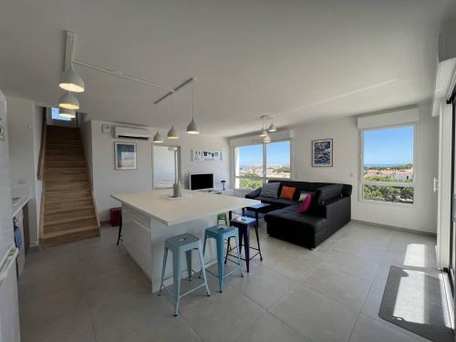 Duplex de Standing pour 7 Pers. avec Terrasse et Parking à 500m de la Plage - FR-1-81-642