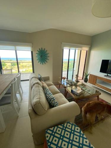 Panoramic beach apartment in 산 카를로스