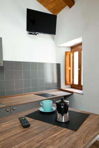 virtuve, La Portella Quiet Residence in Oriolo