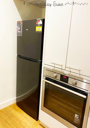 廚房, Cozy Suite in 克萊頓