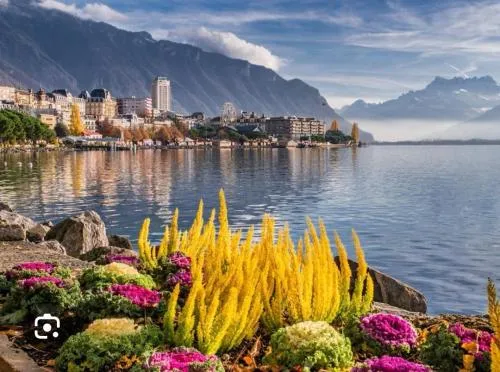 chez Mario in Montreux, Schweiz