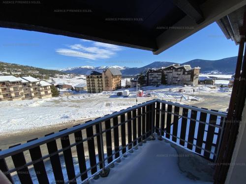 Charmant studio cabine mezzanine pour 4 personnes, proche centre, casier à skis - FR-1-295-130