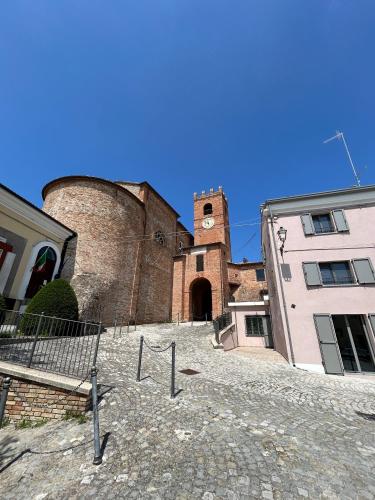A szálláshely kívülről, Casa Rosa 1 - Mare e Colline tra Rimini e Riccione in San Clemente (Rimini)