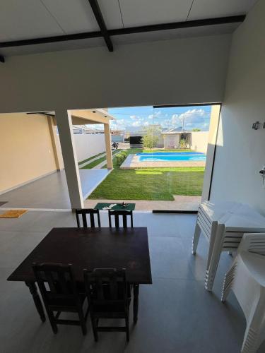 Viesnīcas āriene, Casa com piscina e churrasqueira in Nova Mutum