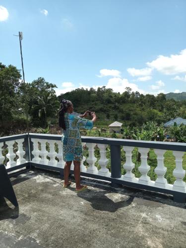 ระเบียง/ชานเรือน, Happy Hall Guesthouse Jamaica in ไวท์เฮาส์