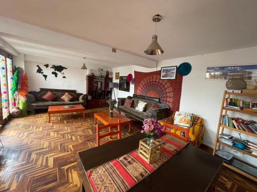 Modern 3BR House with Large Terrace & Urban Views
