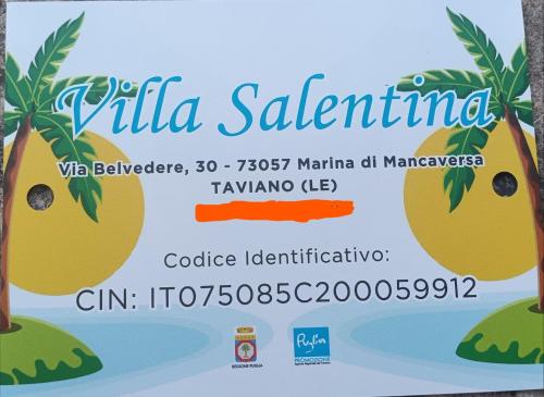  villa,Salentina, vista mare in Marina di Mancaversa