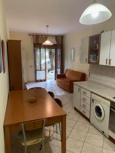 Renovated apartment on the ground floor