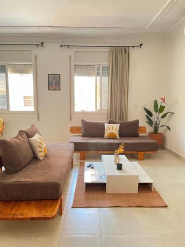Apartment in town, 5 min walk to beach access