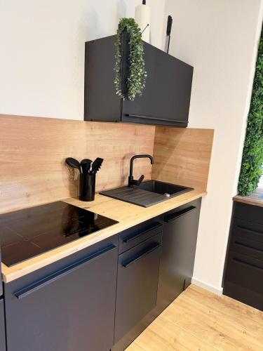 Kitchen, Stilvolles Studio-Apartment im Herzen von Betzdorf in Betzdorf