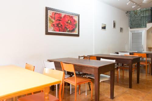 餐廳, Solar Hostel Beach Copacabana in 里約熱內盧