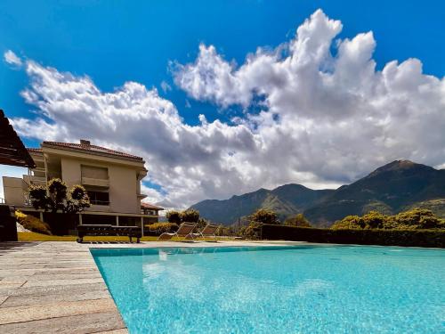 Kilátás, Villa Panoramica in Artogne