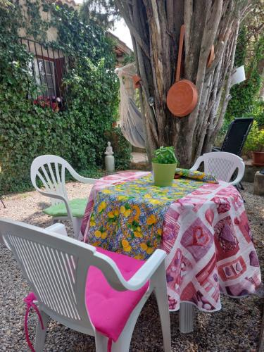 La Campagne de Lili - Chambre et Cuisine sur Terrasse privée chambre d'hôte La Bastie