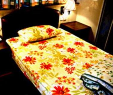 1 double bed