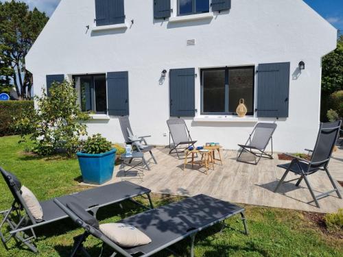 Maison rénovée 2023 proche plage, Arzon, 10 pers, jardin, wifi - FR-1-775-30 gîte à louer Port-Navalo