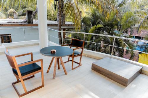 Varanda/terraço, Casa Aqua Mandrem in Goa