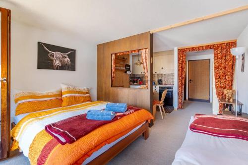 Studio With Mountain View In The Vacation Center in Diemtigen