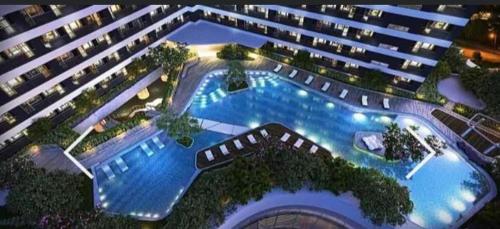 Swimming pool, SMDC AIR Residences near Malate Church
