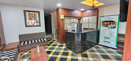Előcsarnok, The Sky Comfort Hotel Shreenath  in Nathdwara