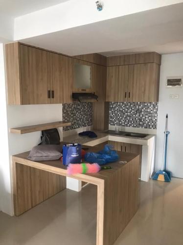 Kitchen, Mansyur Residence Apartment in Medan Selayang