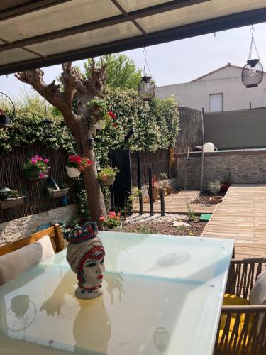 Villa Rose Suite et chambres chez l'habitant in Lemasson