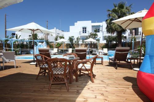 Garden, Villa Katerina in Paros Island