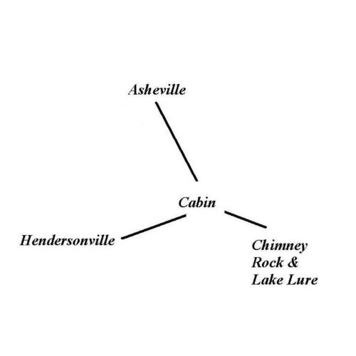 Cabin in the Treetops-Peaceful 1BR 20-Acre Rural Retreat-HotTub&WiFi near Asheville, Hendersonville (zdjęcie 9)