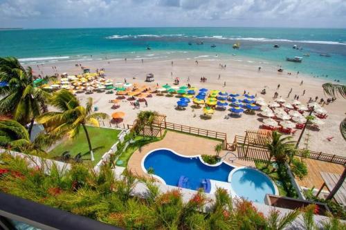 Apartamento térreo beira mar
