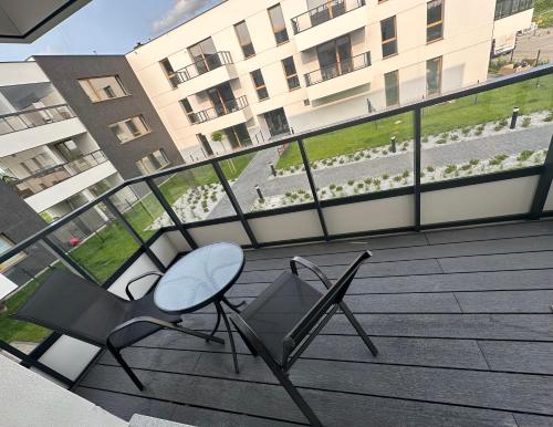 Балкон, Apartament Wenedy in Прущ-Ґданський