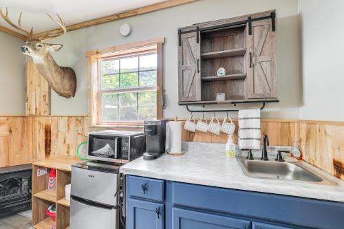 Virginia Nature Escape! Cozy Covington Cabin in White Sulphur Springs