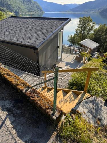 Fjord Cabin with Panoramic View & Private Balcony in Luster