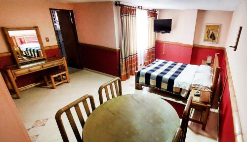 1 double bed