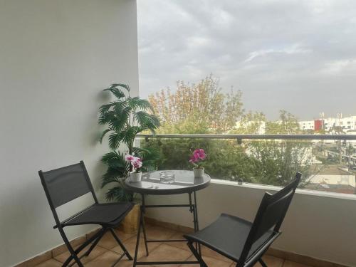 Riviera Escape - Appart Neuf Climatisé avec Balcon à Maarif Anfa, Casablanca (fotografie 11)