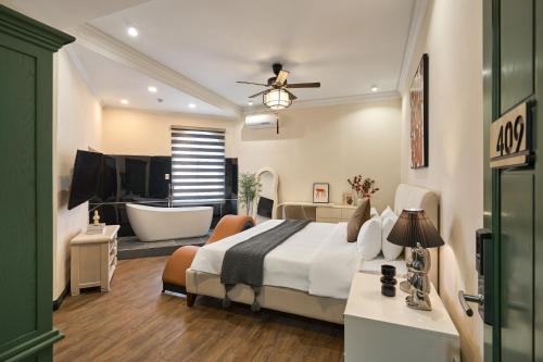 Cloud Passion Airport Hotel - 침대