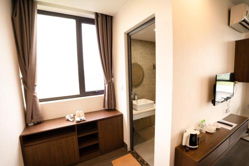 Kim Thanh Hotel, Tam Duong - Near The Golf Panaroma, Tam Dao  - 화장실