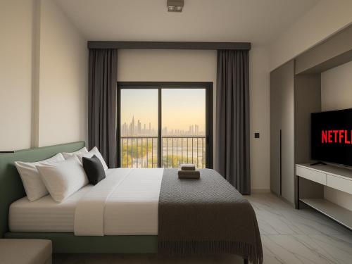 Modern Studio in Meydan - Minutes from Dubai Mall, Дубай